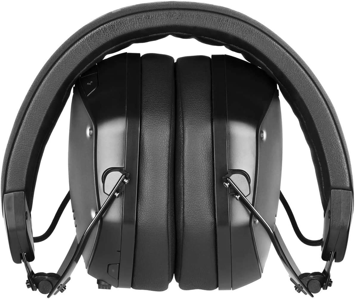Matte Black Noise Cancelling Wireless Over-Ear Headphones V5456