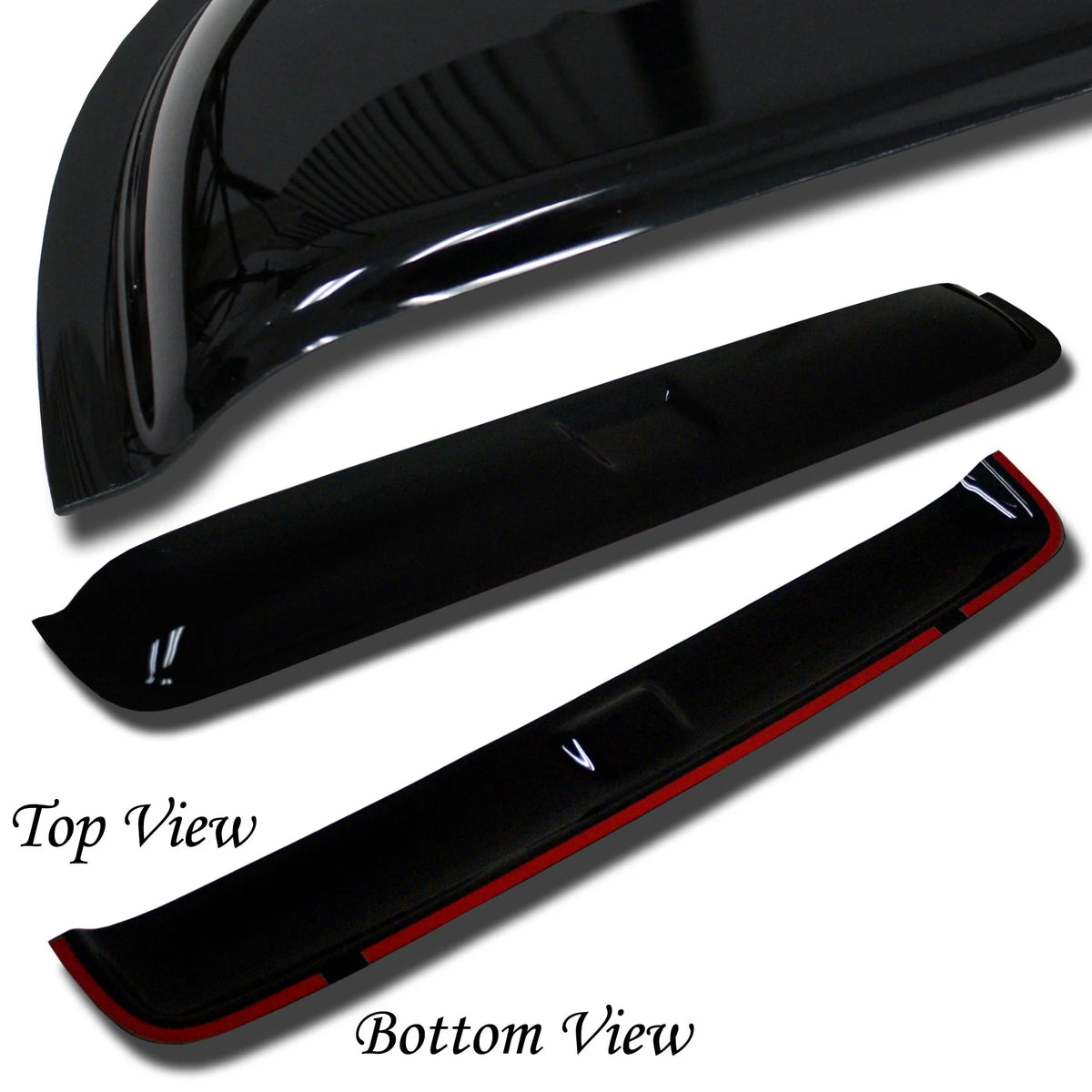 Window Visor and Sunroof Type 2 Outside Mount 5 Pcs Set Y8316