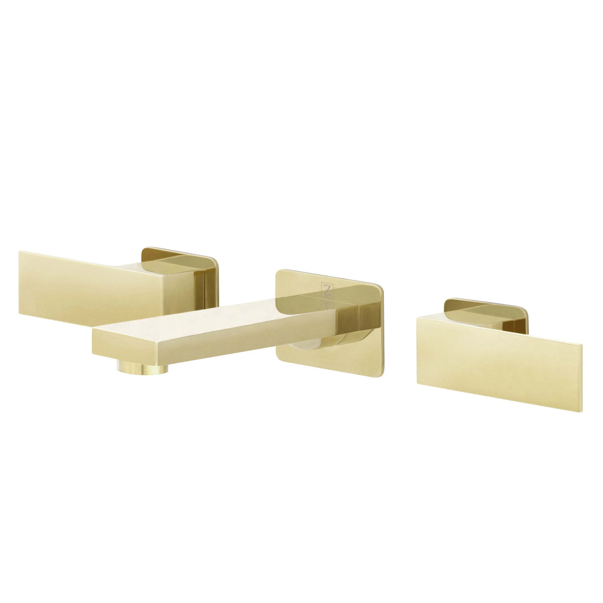 Wall Mount Bathroom Faucet in Polished Gold Z5298