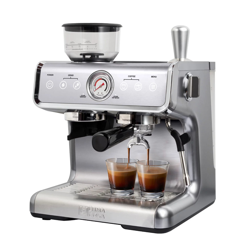 Silver Semi-Automatic Espresso Machine X452