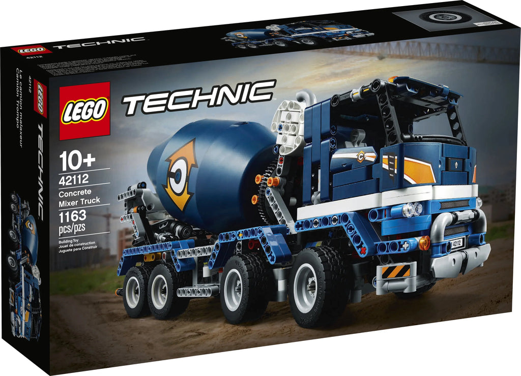 Concrete Mixer Truck Building Set Q9006