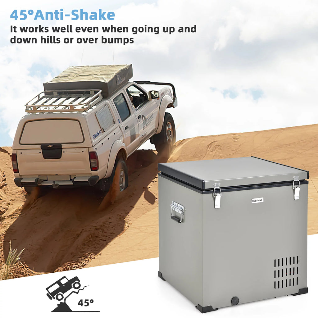 68 Quart Portable Car Refrigerator Freezer I5417