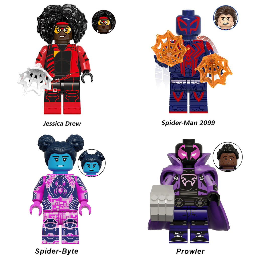 14 Pcs Superheroes Action Figures Building Blocks Toys Set, 1.77 inch Collectible Building Kits U57174