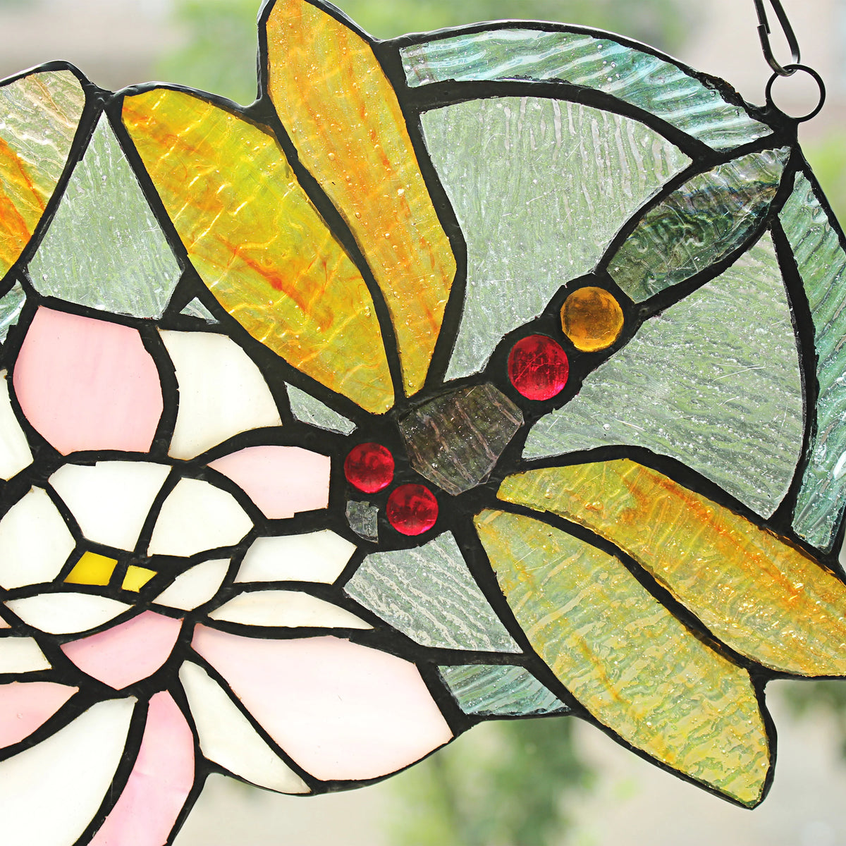 Tiffany-Glass Window Panel 13x22 B63642