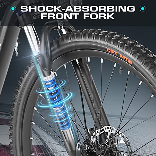 26" Electric Mountain Bike with 48V 10.4Ah Battery W184046