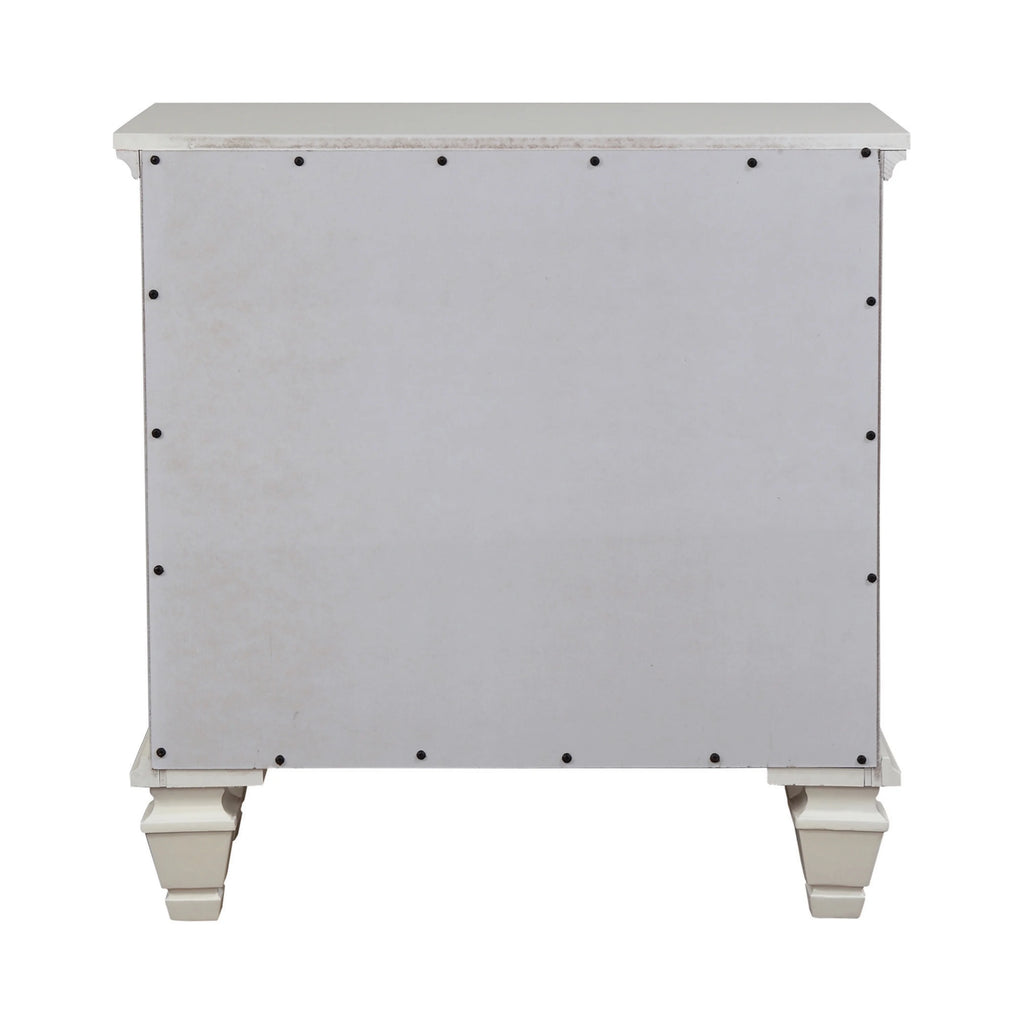 3-drawer Nightstand Cream White G734888