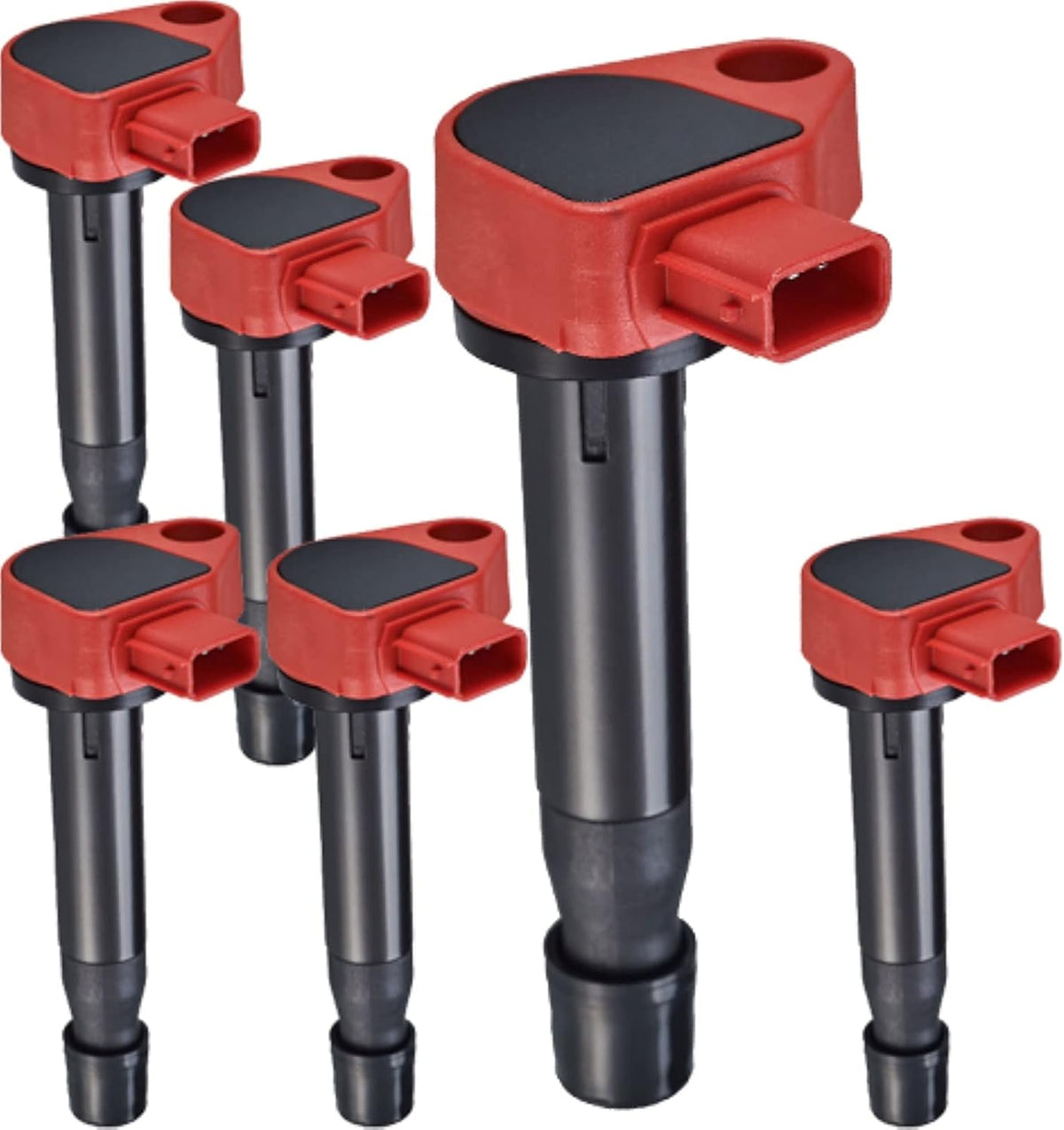 6pcs Ignition Coil Pack for Honda Saturn Acura Odyssey Pilot Ridgeline Accord V6 3.0L 3.2L 3.5L 3.7L 1999-2008 L841