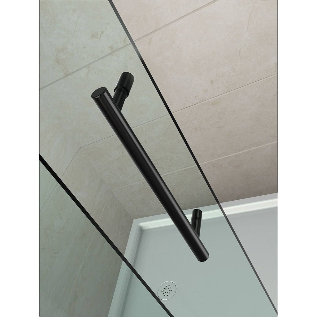 Chrome Frameless Square Shower Enclosure V58875