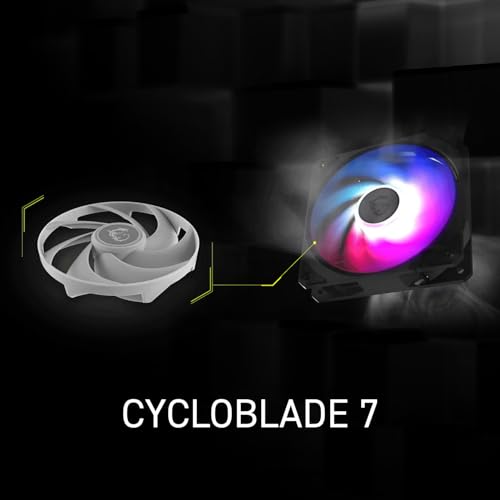 Black 240mm AIO CPU Liquid Cooler D93566
