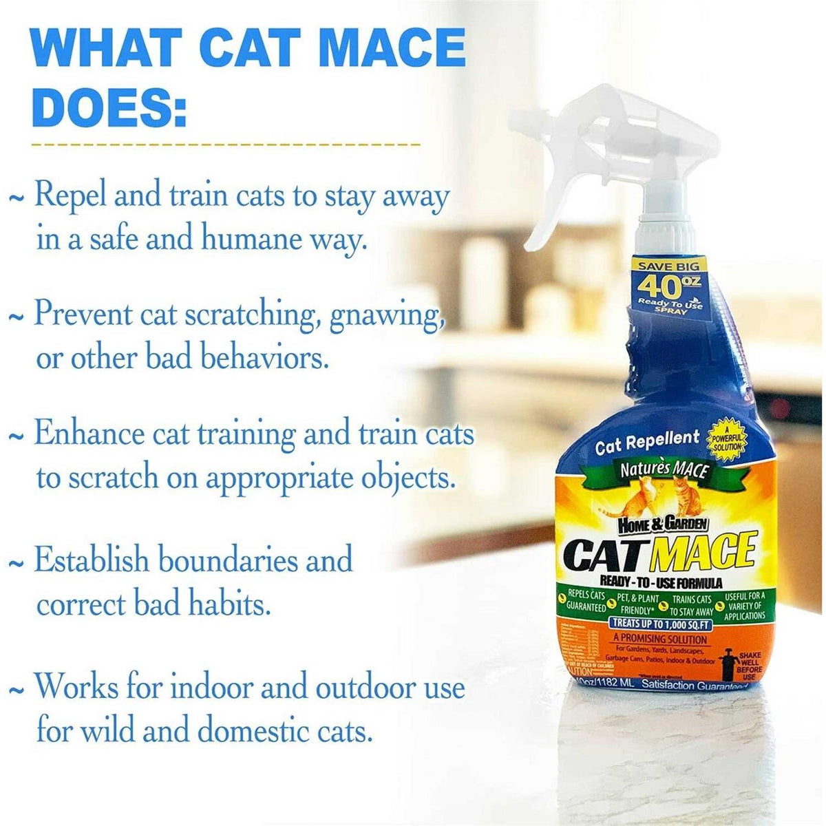 Cat Repellent Outdoor Spray Z2151