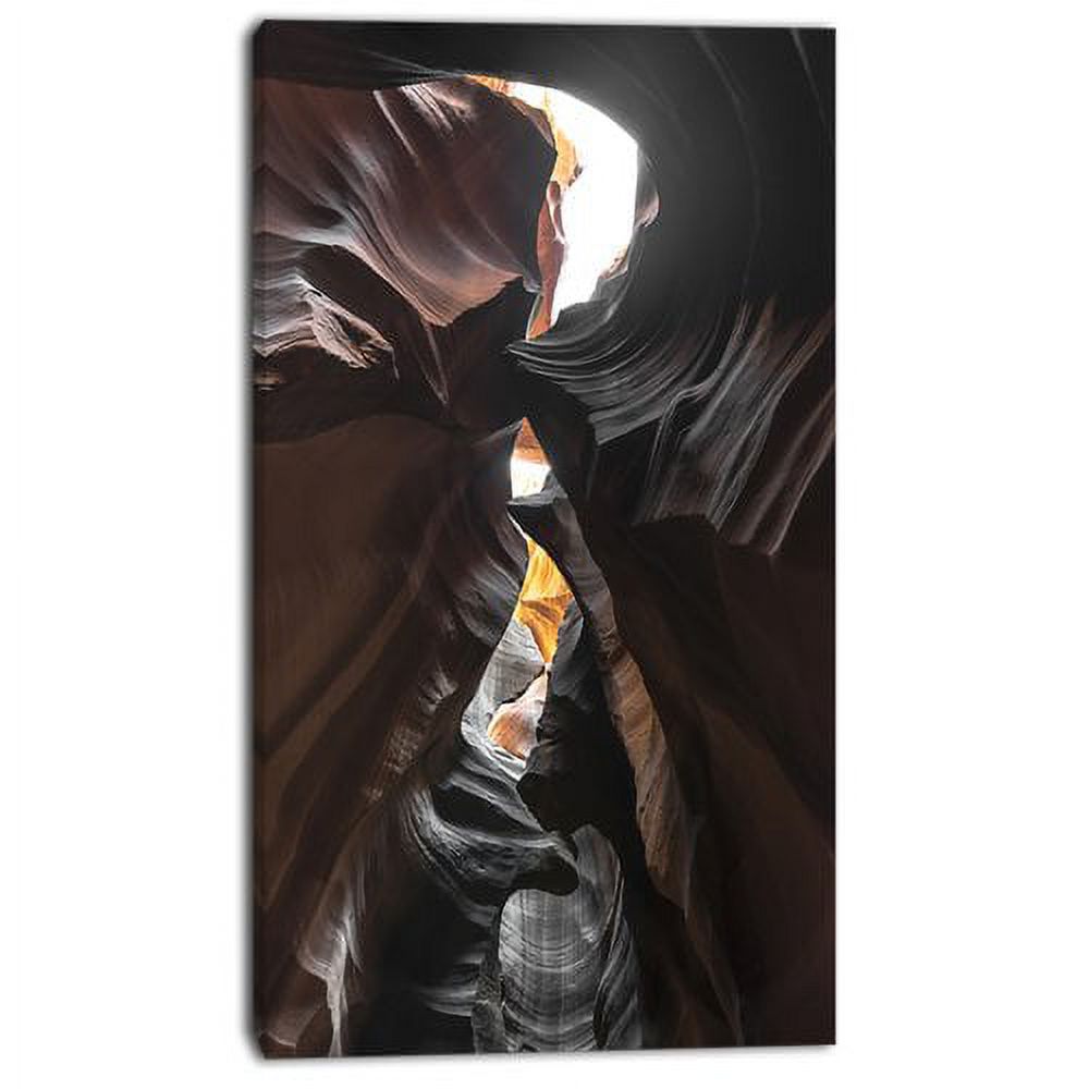 Glowing Antelope Canyon Photographic Print on Wrapped Canvas Y867