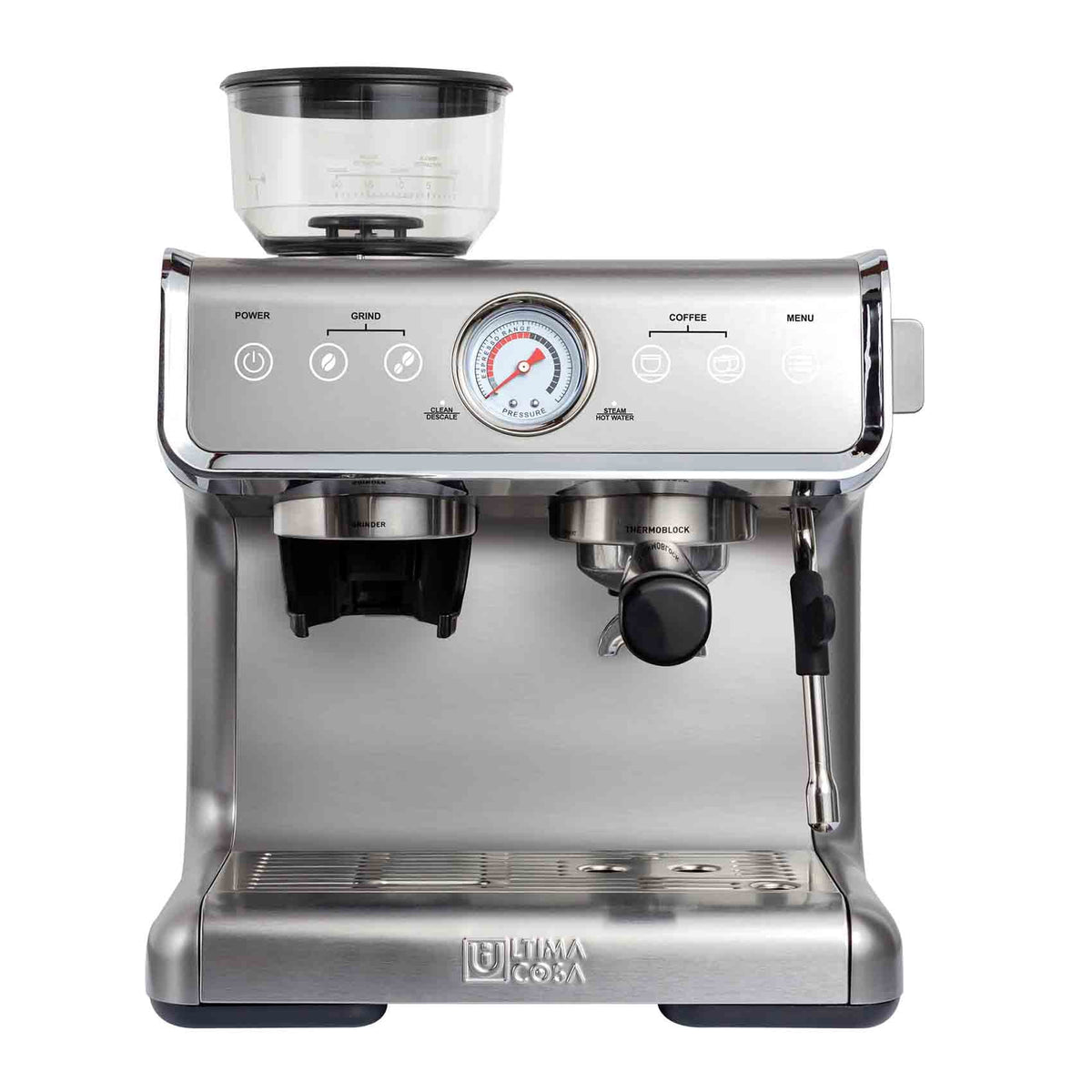 Silver Semi-Automatic Espresso Machine X452