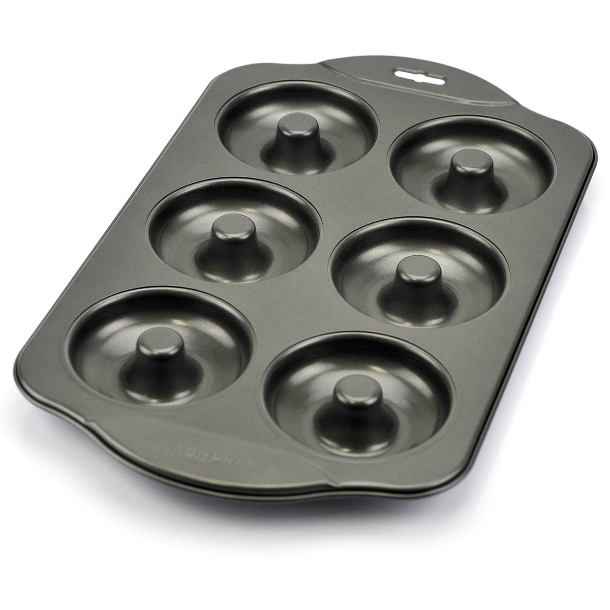 Nonstick Cast Aluminum Mini Donut Pan, 6 Count Z307202