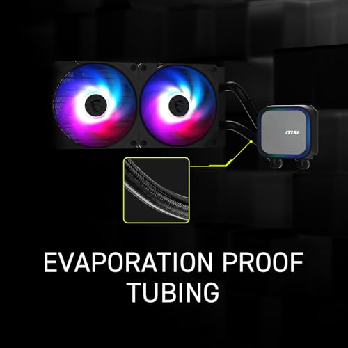 Black 240mm AIO CPU Liquid Cooler D93566