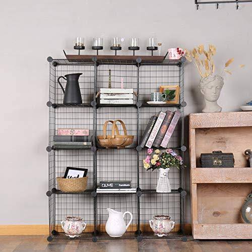12 Cube Wire Storage Organizer D14907