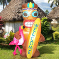 6ft Inflatable Dinosaur with LED M761