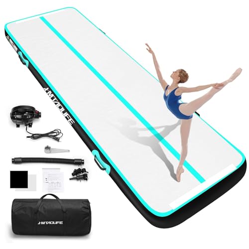 6.6ft Inflatable Air Gymnastics Mat Tumble Track with Air Pump G4985