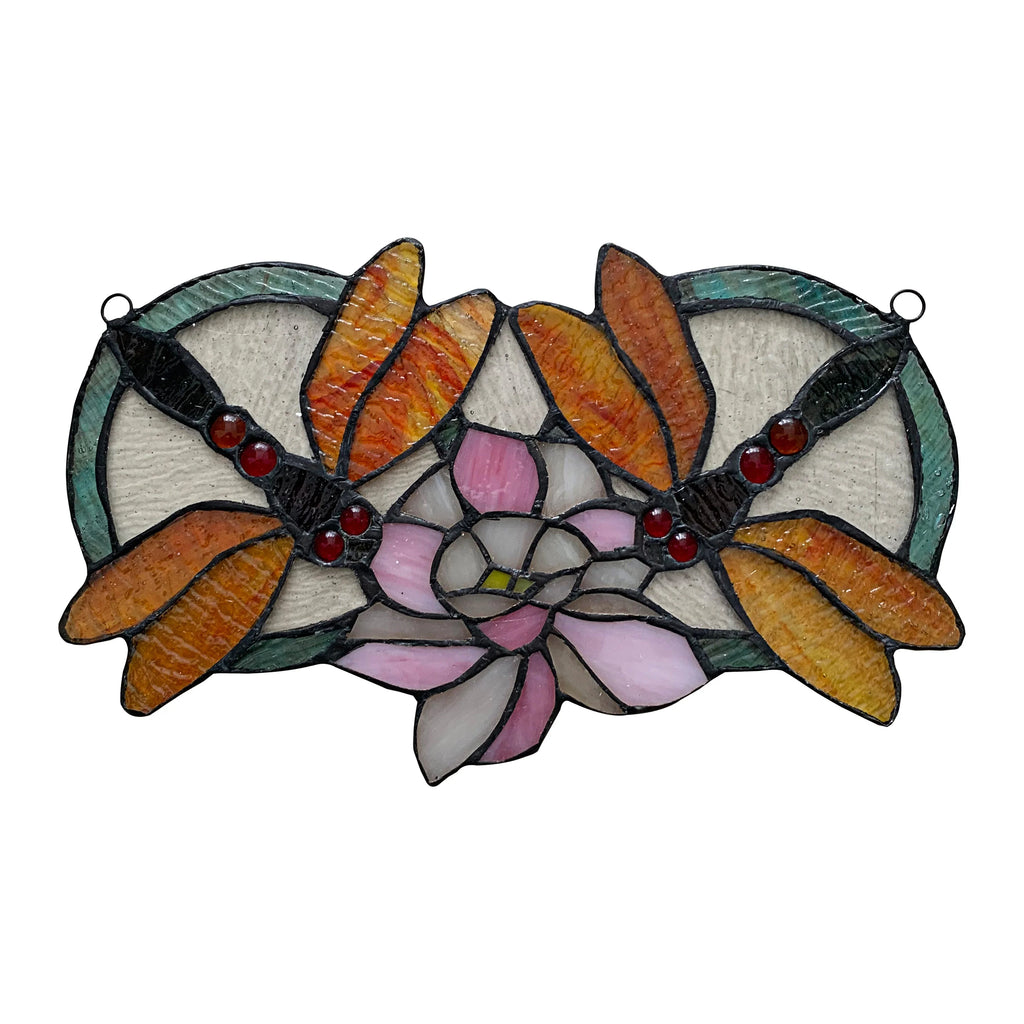 Tiffany-Glass Window Panel 13x22 B63642