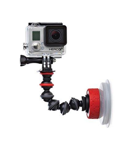 Black Red Suction Cup Gorilla Pod Arm Z3264