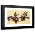 Black Framed Art Print U9459