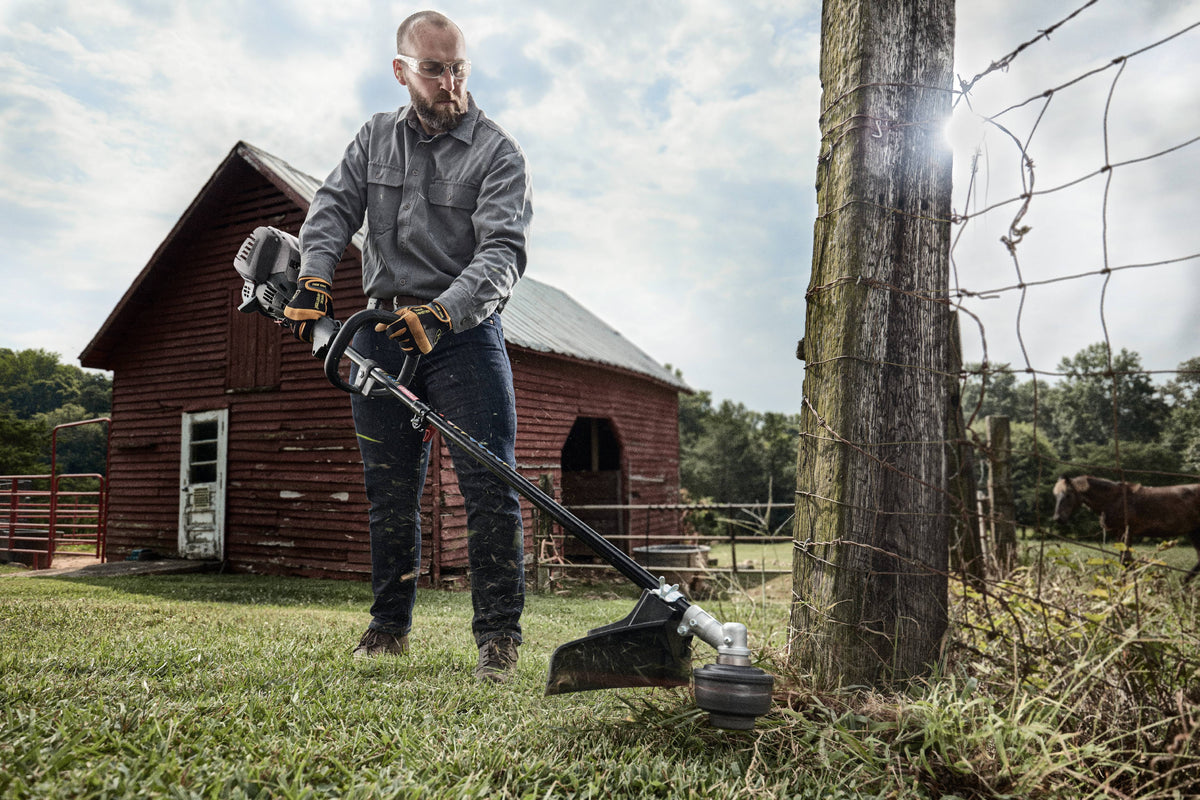Black 30cc 4-Cycle Straight Shaft String Trimmer W5889