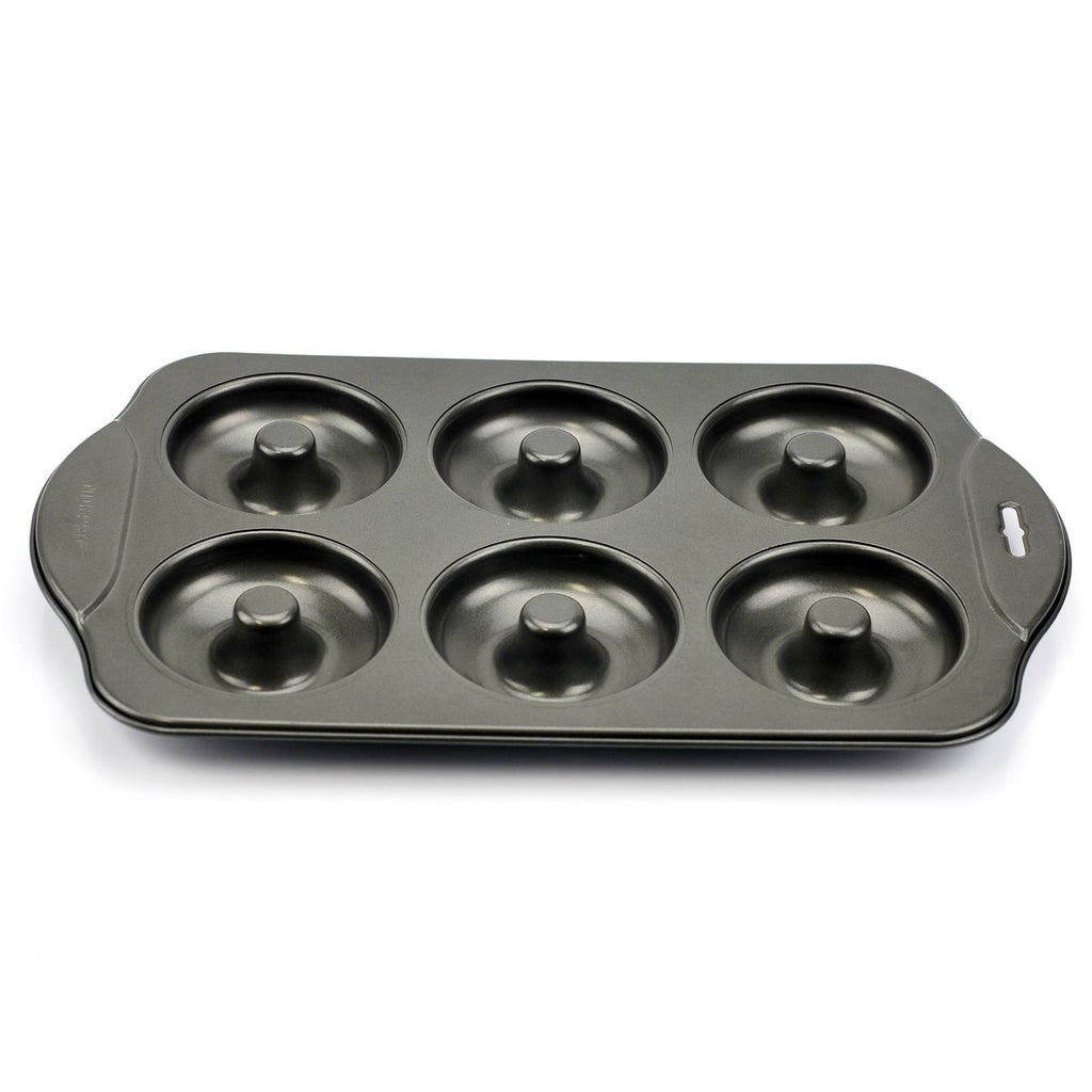 Nonstick Cast Aluminum Mini Donut Pan, 6 Count Z307202