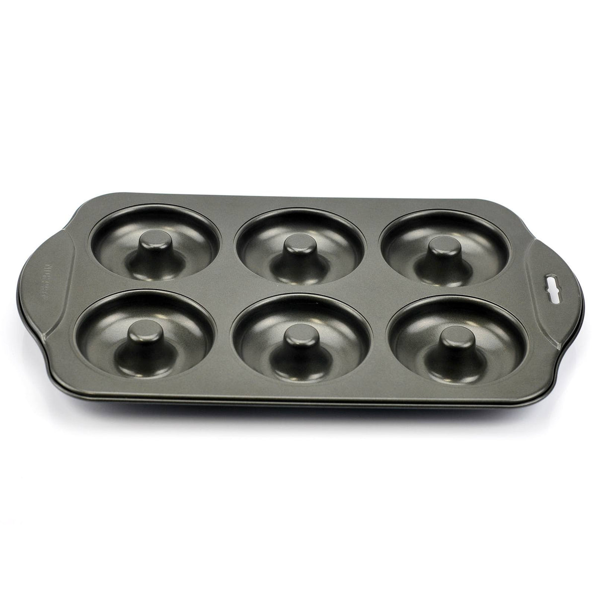 Nonstick Cast Aluminum Mini Donut Pan, 6 Count Z307202