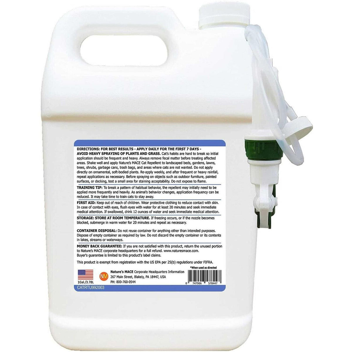Cat Repellent Outdoor Spray Z2151
