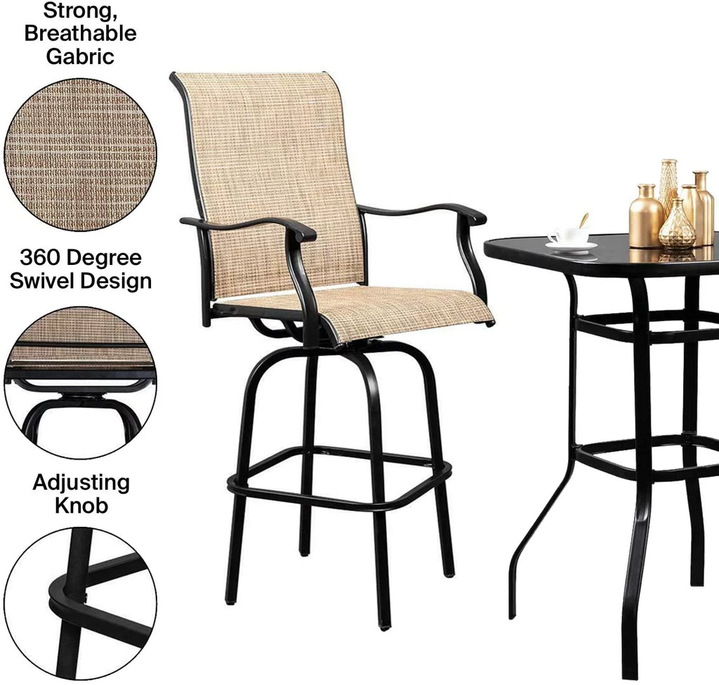 3 Piece Outdoor Furniture Set F832