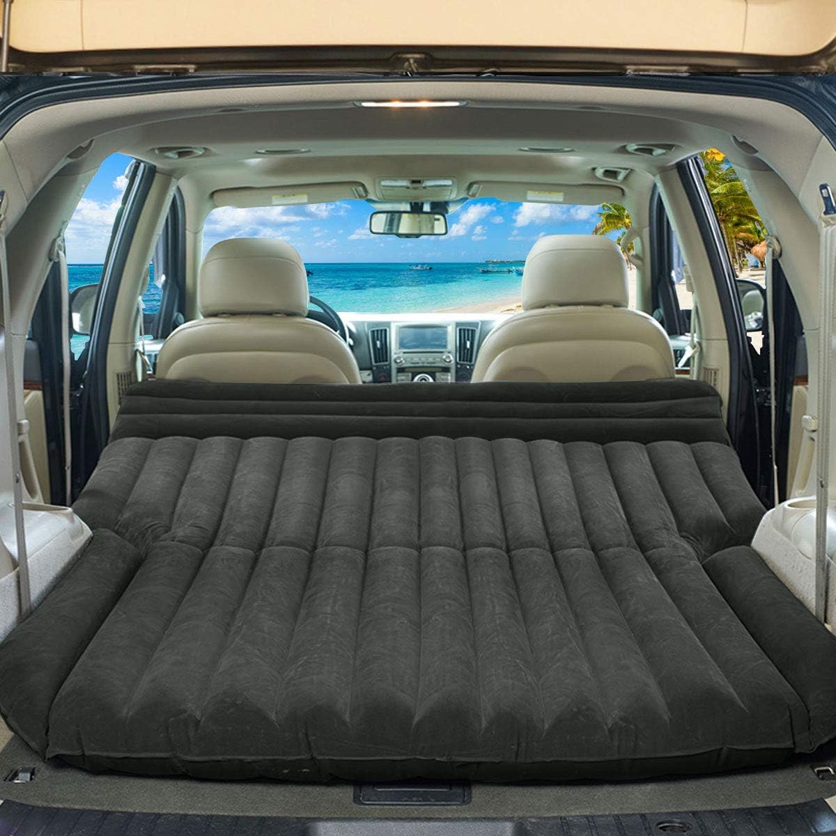 Inflatable Car Air Mattress with Electric Air Pump G487