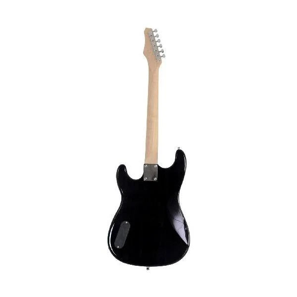 Black Electric Guitar with Amp and Case J432