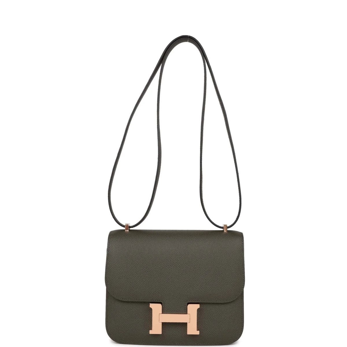 Vert de Gris Epsom Leather Bag X436