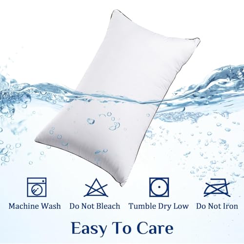 King Size Set of 4 Soft Bed Pillows Down Alternative B391169