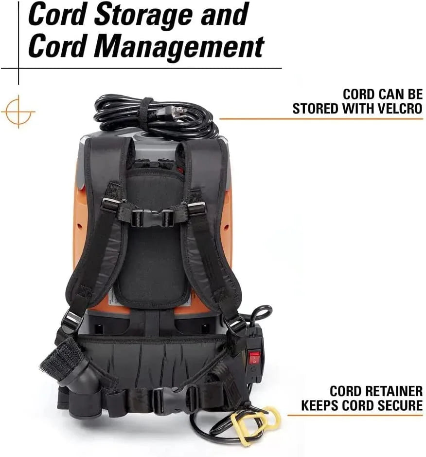 6 Qt. Backpack Vacuum Cleaner with Filters L61320