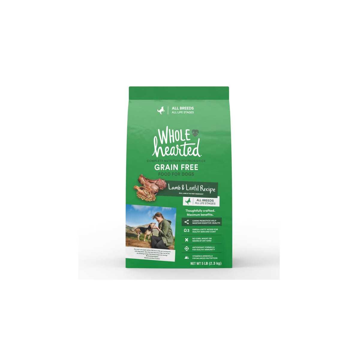 Grain Free Lamb and Lentil Dry Dog Food K357170