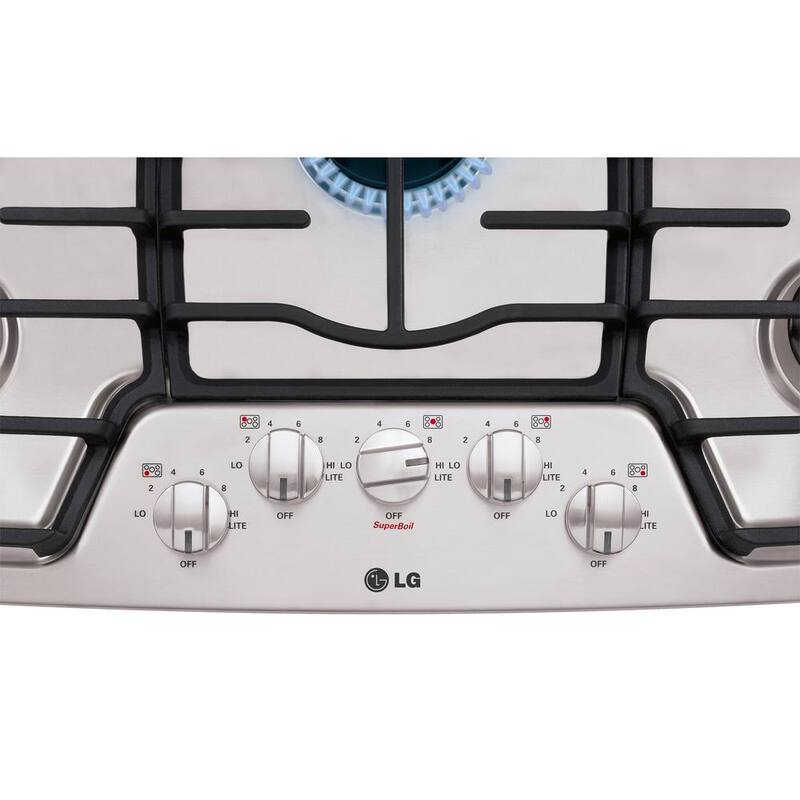 36 in. 5 Burner Stainless Steel Gas Cooktop I6738