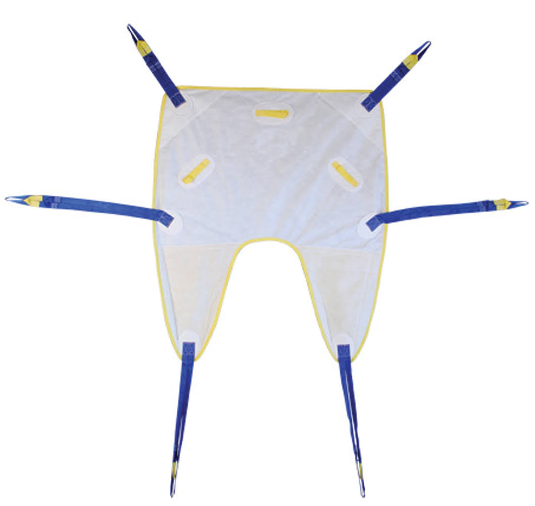 Single Patient Lifter Split Leg Sling Without Head Support, Medium, Case10 Q842618