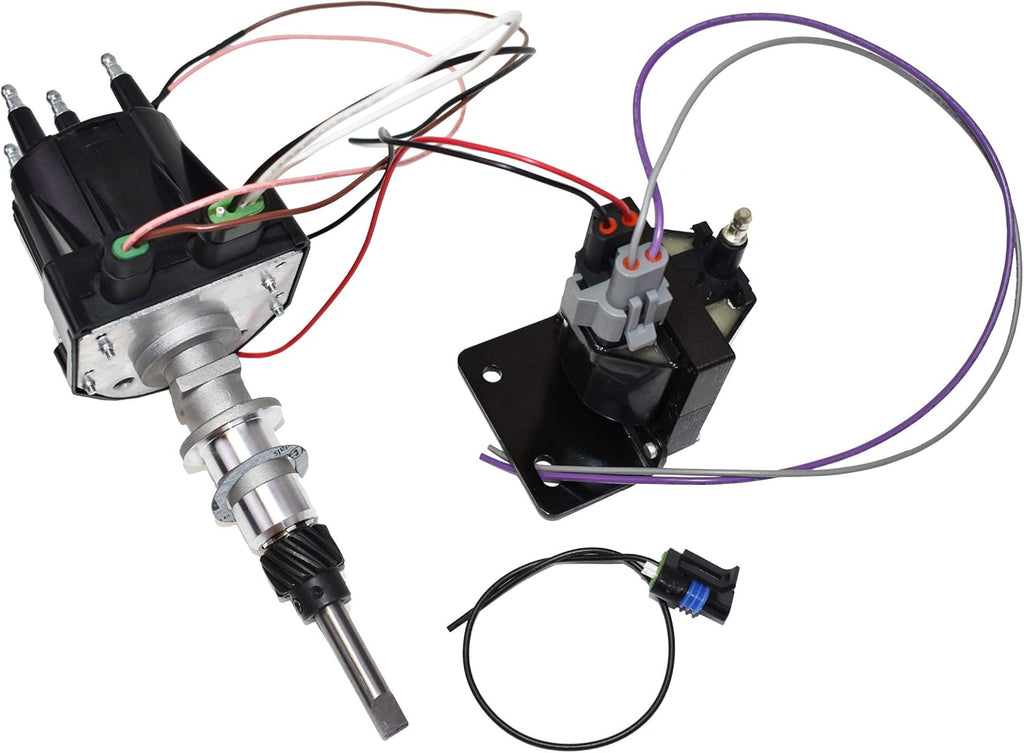 Red Cap Marine Electronic Ignition Distributor and Coil Upgrade Kit B203671