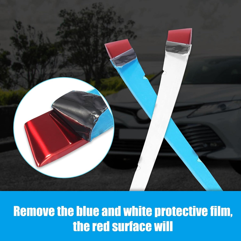 2pcs Front Center Hood Grille Cover Trim G28970