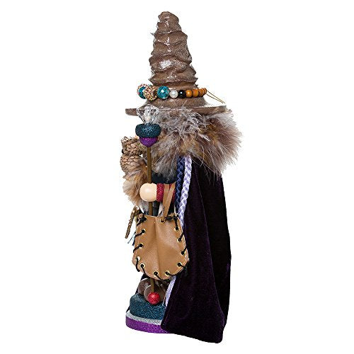 15" Hollywood Wizard Nutcracker with Owl A369