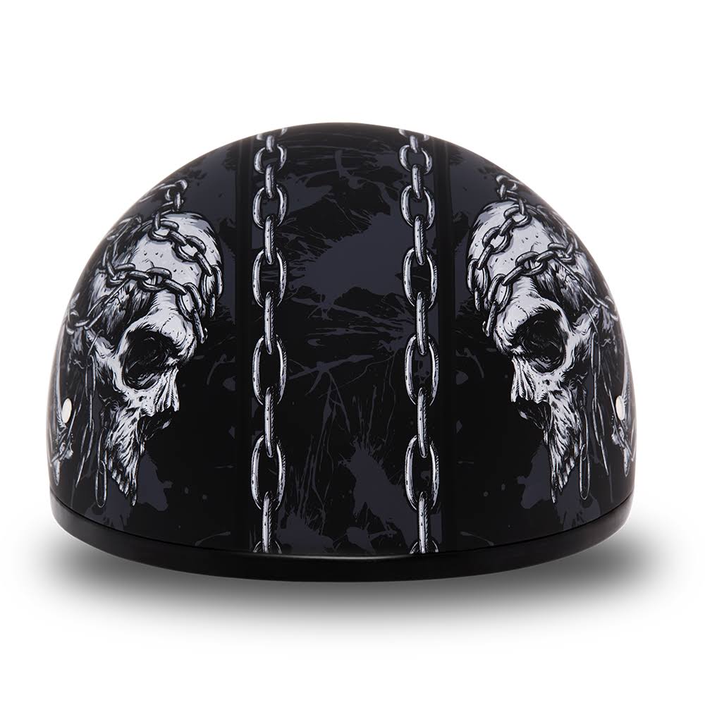 Black Half Face Helmet R67206