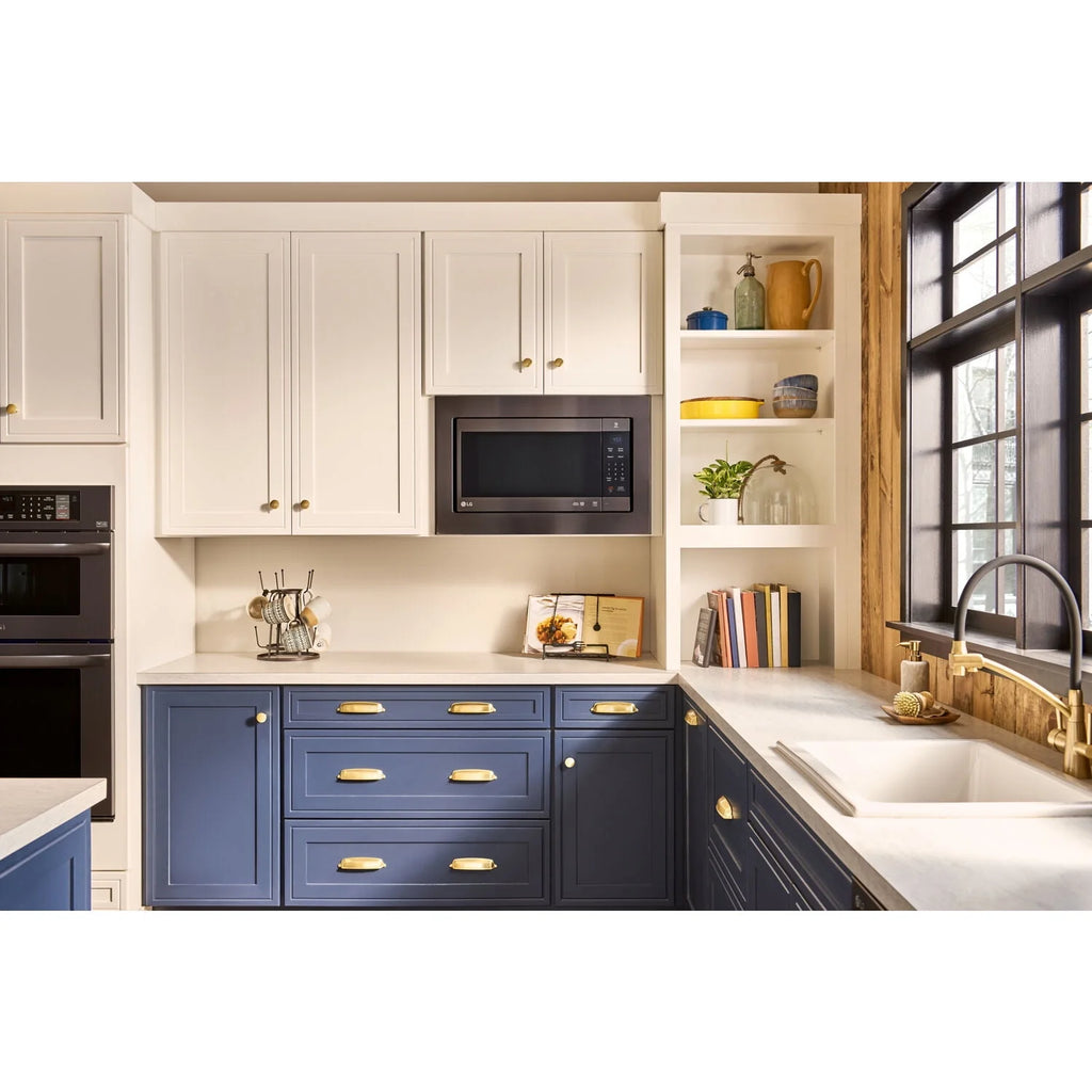 Black Stainless Steel Countertop Microwave V27307