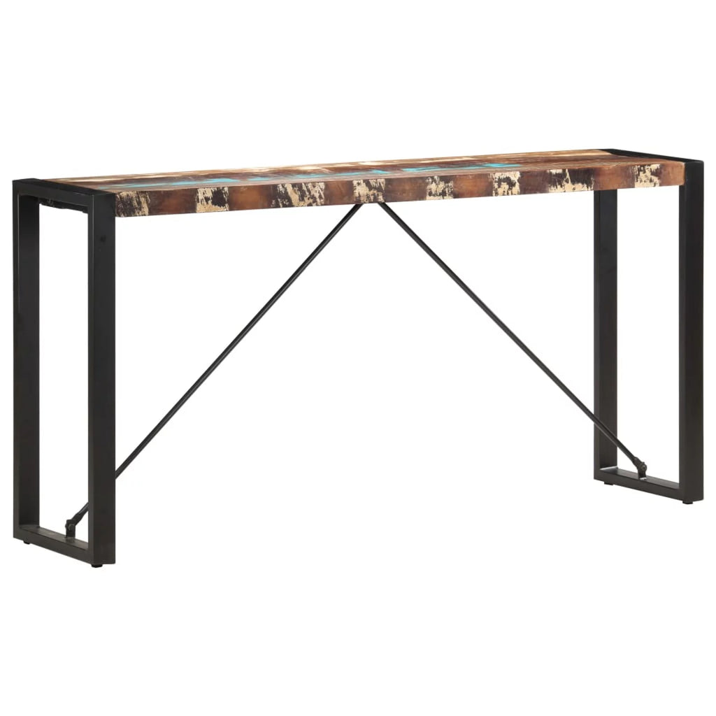 Solid Reclaimed Wood Console Table V89549