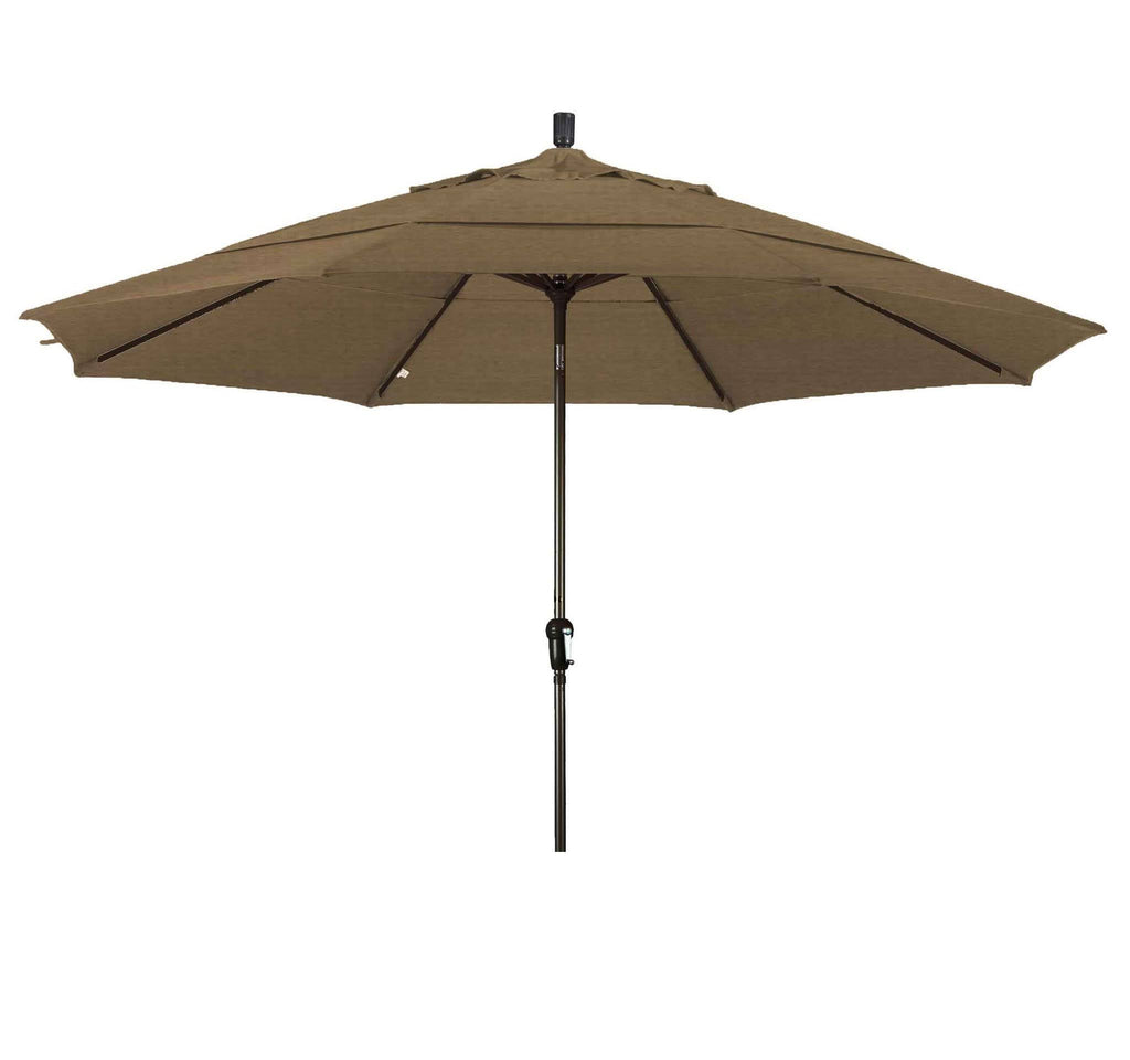 11 ft. Aluminum Auto Tilt Patio Umbrella E469