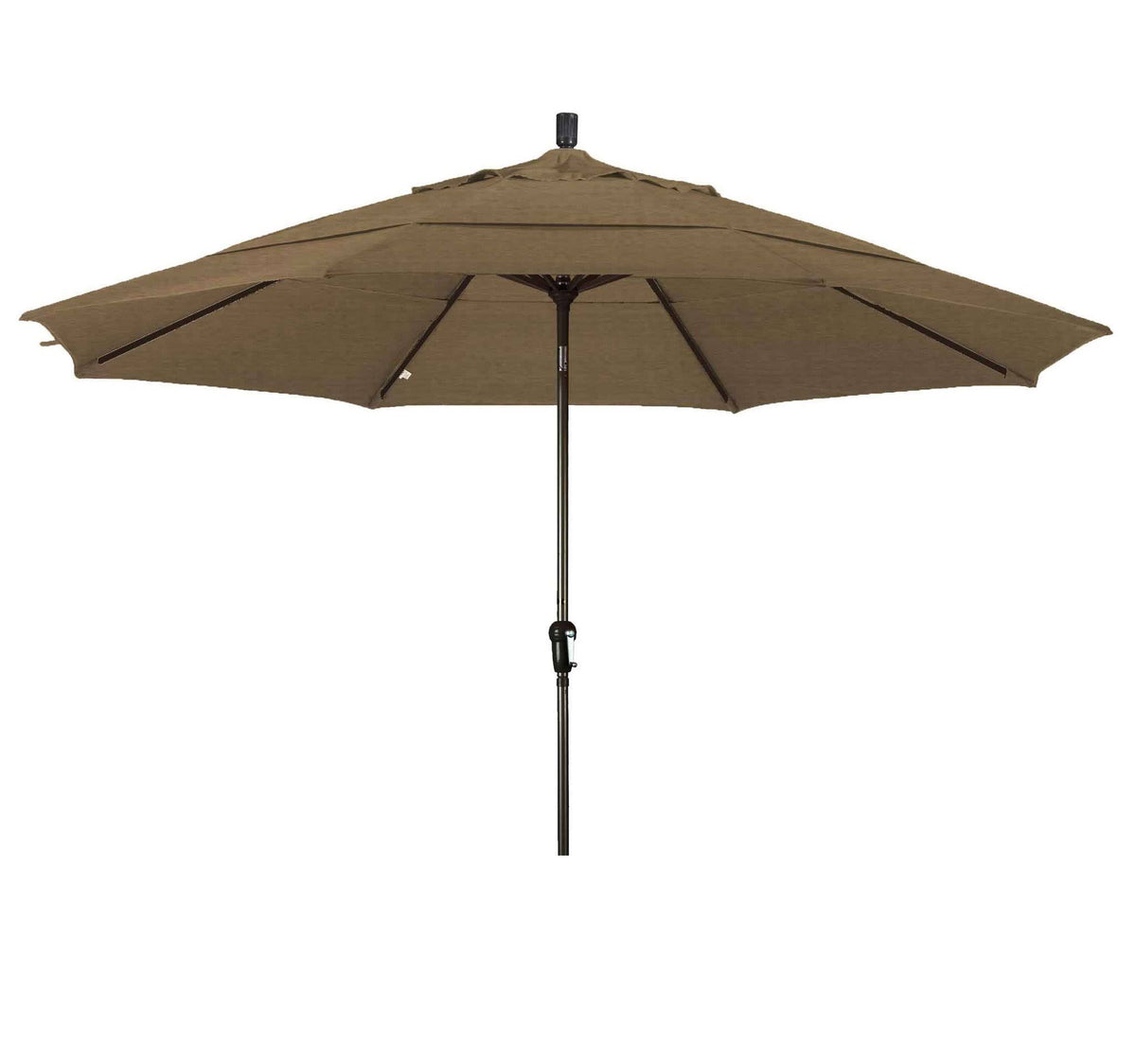 11 ft. Aluminum Auto Tilt Patio Umbrella E469