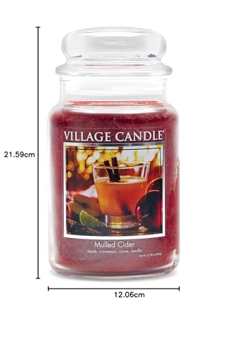 21.25 oz Red Scented Candle W9078