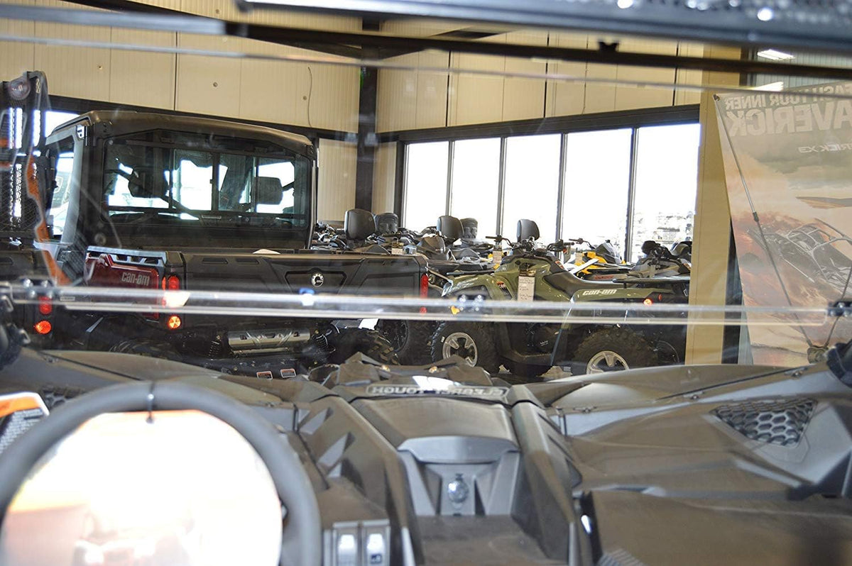 Full Folding Scratch Resistant SxS UTV Windshield F3150