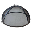 49x22 Welded Carbon Steel Dome Fire Pit Safety Screen T583406