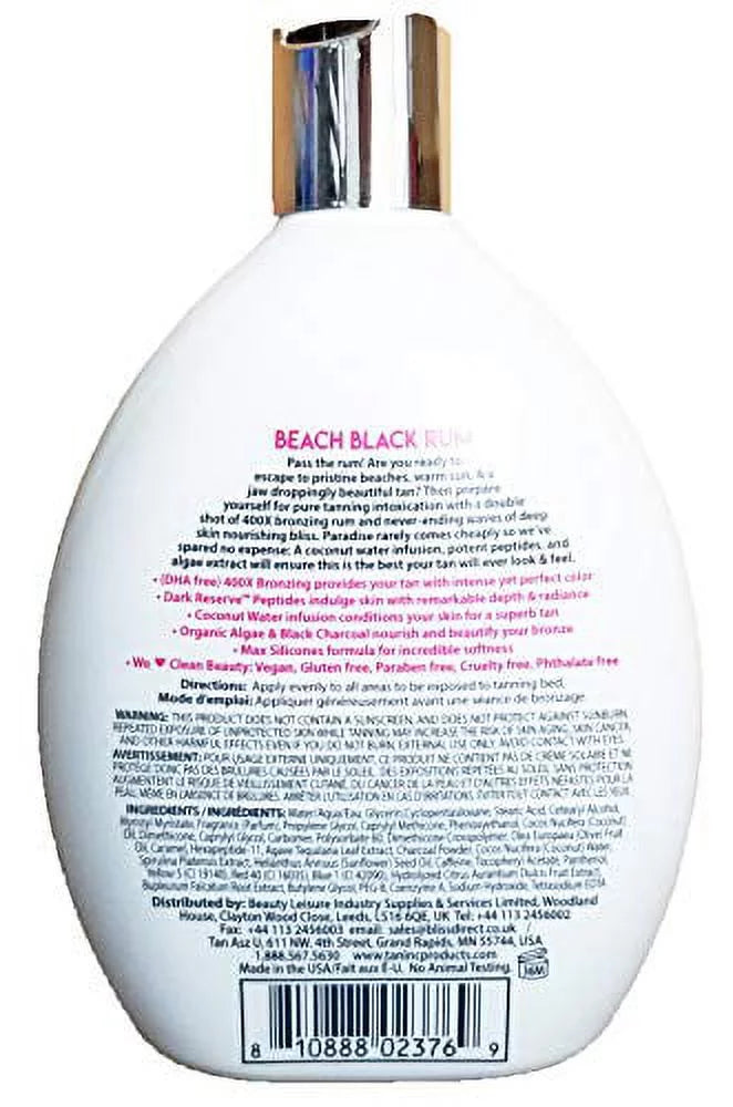 Beach Black Rum 400X Bronzer 13.5 oz L14824