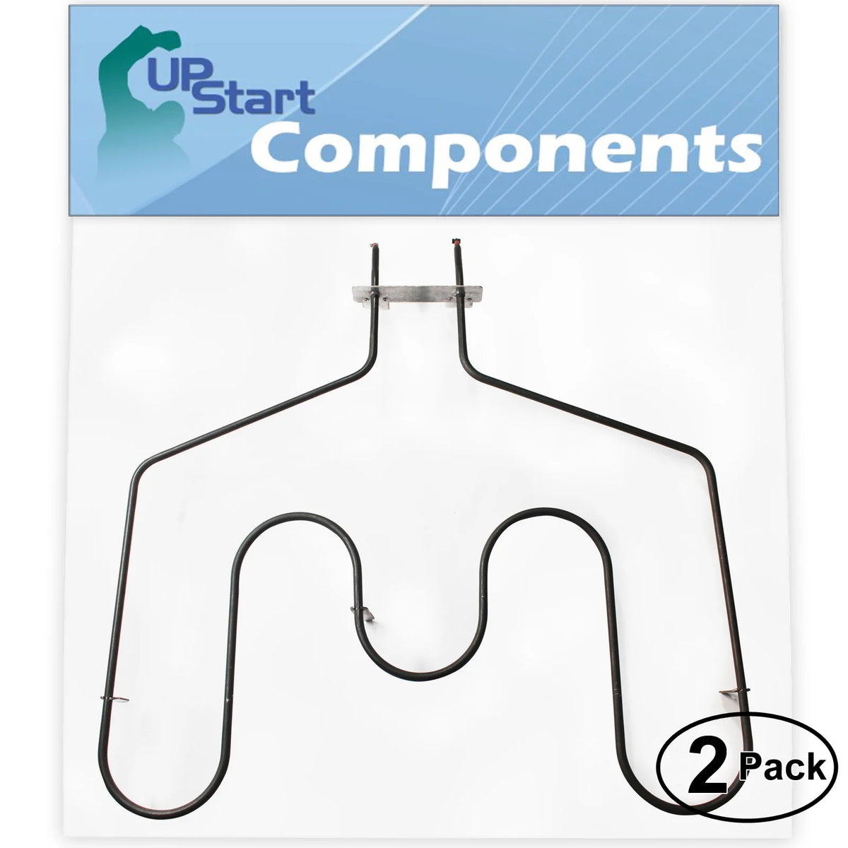 2-Pack Bake Element for General Electric Oven Heating Element U954